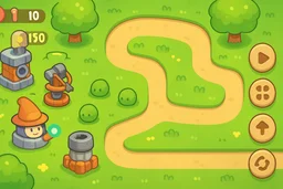 Super Tower Defenser Template Game!