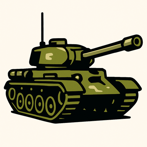 tank.
In-Game asset.  2d.  High contrast.  No shadows