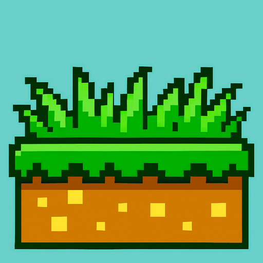 grass for a flappy bird game.
In-Game asset.  2d.  High contrast.  No shadows