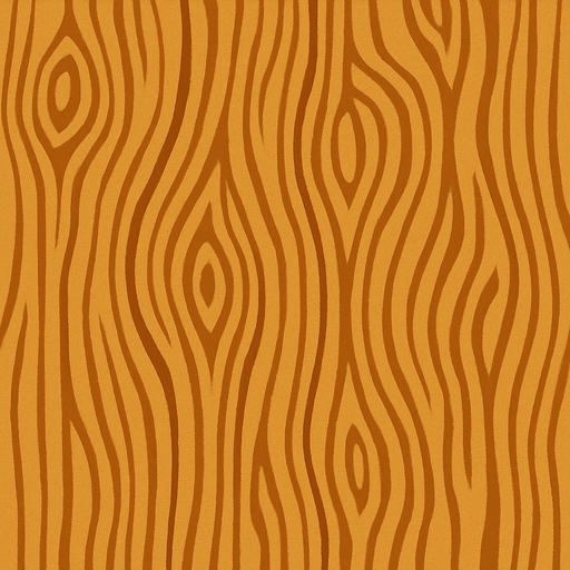 Make a 2D top down flat image of oak wood.
In-Game asset.  2d.  High contrast.  No shadows