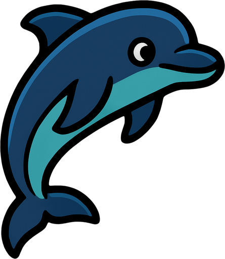 Dauphin.
In-Game asset.  2d.  High contrast.  No shadows