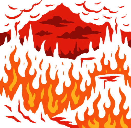 hell.
In-Game asset.  2d.  High contrast.  No shadows