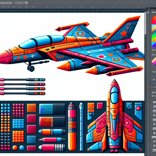 Jet.
Single Game Texture. In-Game asset. 2d. Blank background. High contrast. No shadows.