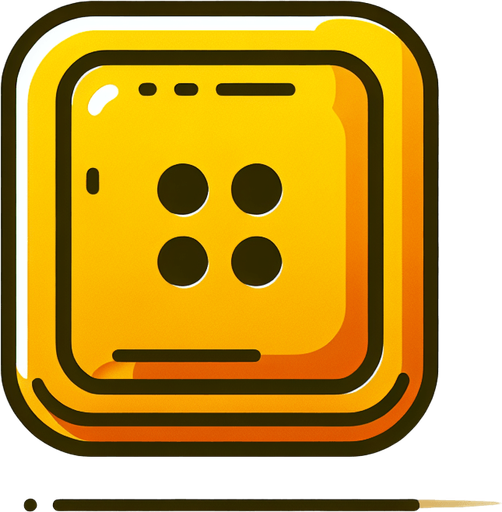 yellow rectangle button