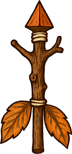 ok yere 90 derece olacak şekilde dik dursun