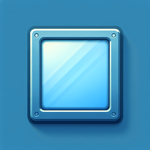 simple rectangular UI element for a panel in a quiz game..
Single Game Texture. In-Game asset. 2d. Blank background. High contrast. No shadows.