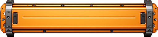 Wide Single Orange metal bar lying down
Single Game Texture. In-Game asset. 2d. Pixelart. White background. Blank background. Low detail. High contrast. —ar 2:1