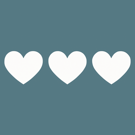 Make hearts bigger