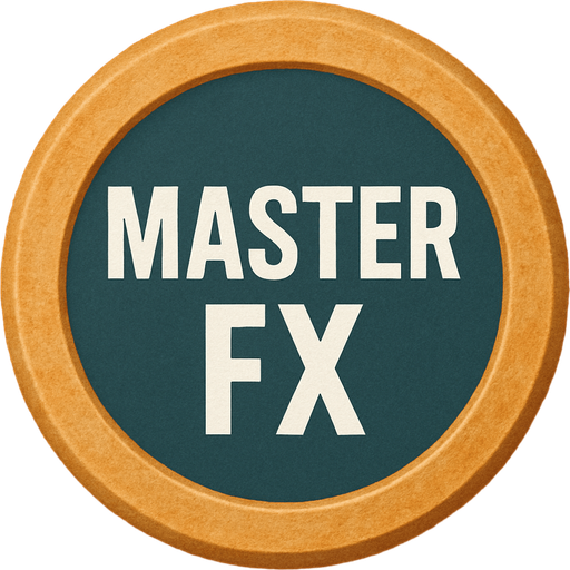 Add white text in this button: MASTER in top line, FX is is under line. No need other change