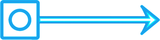Blue laser light 2d game.
In-Game asset.  2d.  High contrast.  No shadows