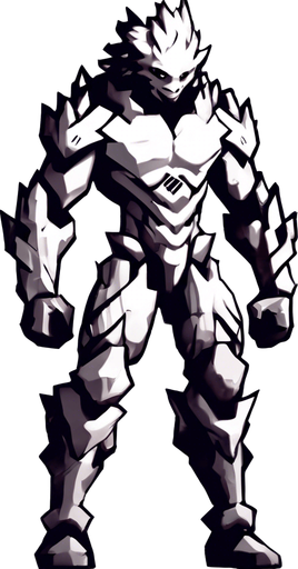 I want the same character but this one will be lying on the ground