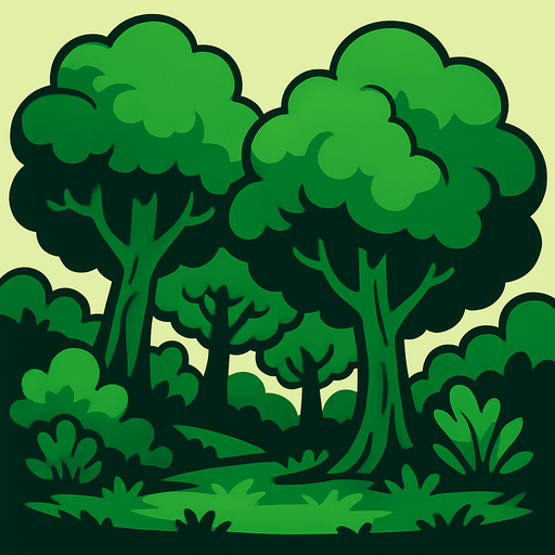 Orman.
In-Game asset.  2d.  High contrast.  No shadows