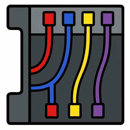 among us cableConnector.
In-Game asset.  2d.  High contrast.  No shadows