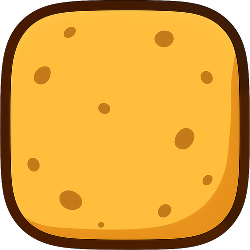 potato colour square with round corners, flat shaded, hyper casual game.
Single Game Texture. In-Game asset. 2d. Blank background. High contrast. No shadows.