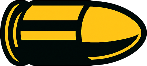 bullet.
2d.  High contrast.  No shadows