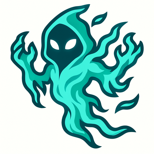 ephemeralSpirit.
In-Game asset.  2d.  High contrast.  No shadows