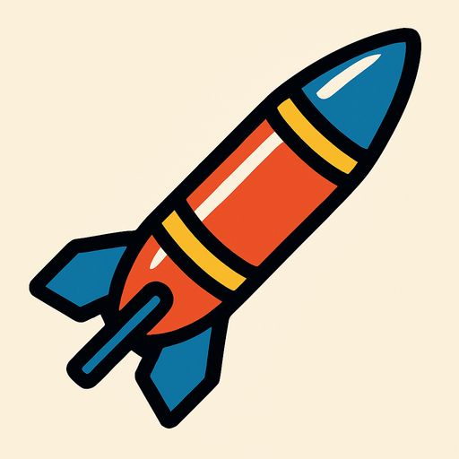 füze.
In-Game asset.  2d.  High contrast.  No shadows