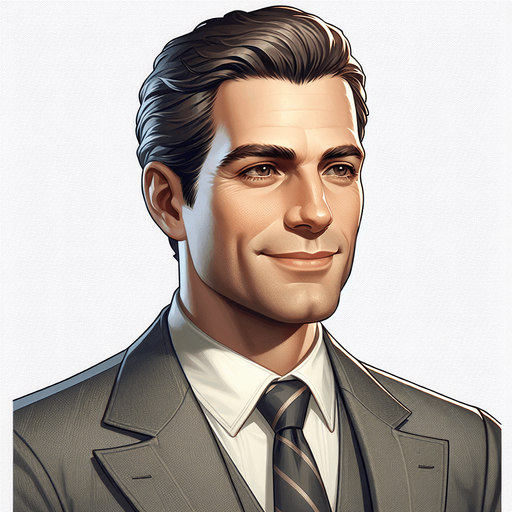 He is a business man and he is very rich and humble.
Single Game Texture. In-Game asset. 2d. Blank background. High contrast. No shadows.
