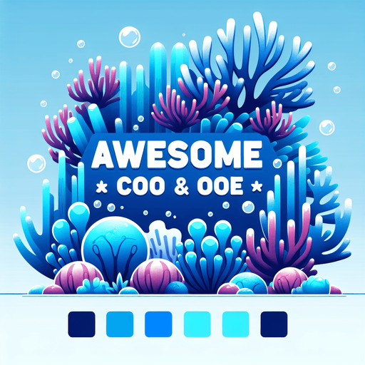 Blue coral.
Single Game Texture.  In-Game asset.  2d.  Blank background.  High contrast.  No shadows. Awesome. Cool