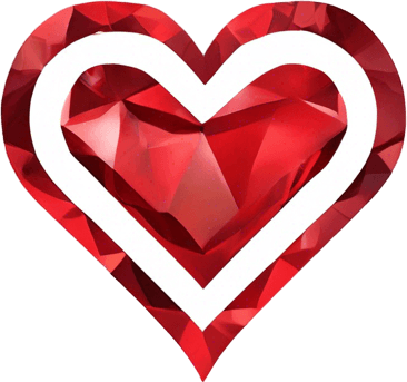 Create the diamon suit based on this heart suit.