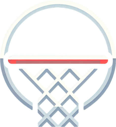 A hoop.
Single Game Texture.  In-Game asset.  2d.  Blank background.  High contrast.  No shadows