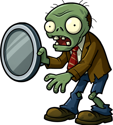 kankanlı zombi plants vs zombies.
In-Game asset.  2d.  High contrast.  No shadows