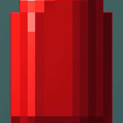 make it redish like a ruby