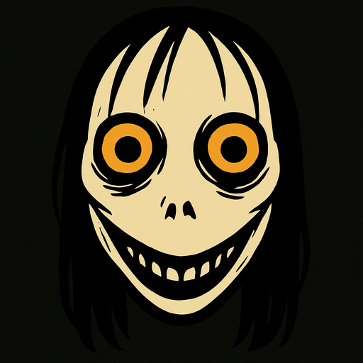 momo head.
In-Game asset.  2d.  High contrast.  No shadows