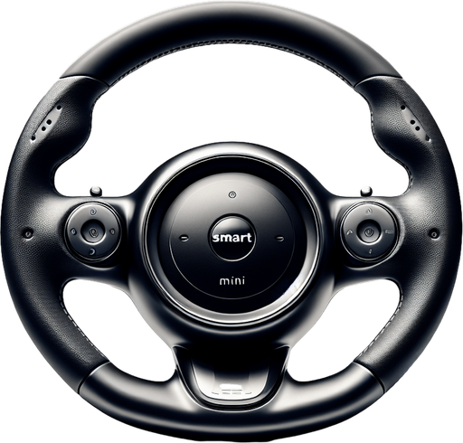 Smart mini steeringWheel, front view