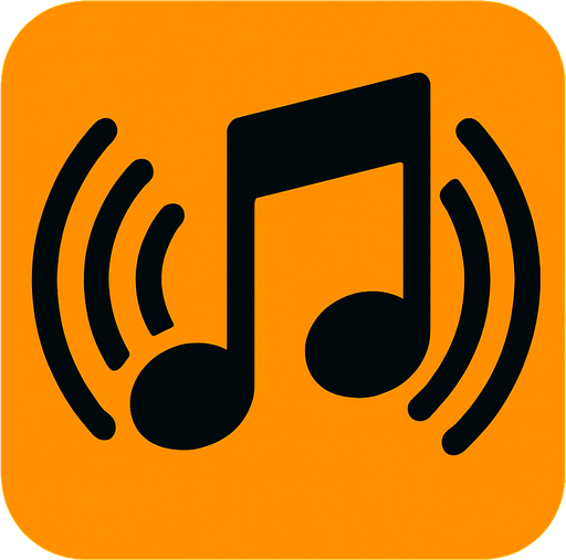 Arkaplan müziği için kullanacağım müzik ile ilgili bir icon.
In-Game asset.  2d.  High contrast.  No shadows