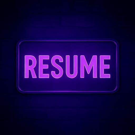 write RESUME