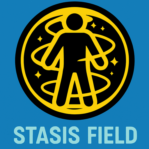 stasisField.
In-Game asset.  2d.  High contrast.  No shadows