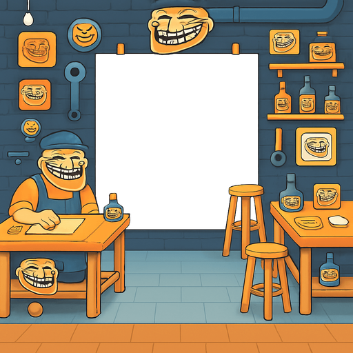 Same sizes with troll face theme