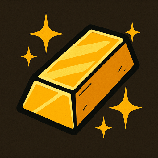 Oro.
In-Game asset.  2d.  High contrast.  No shadows