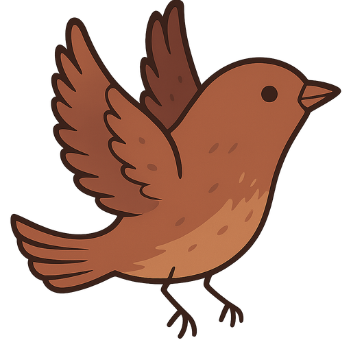 bird flying
. No background. Transparent background. Blank background. No shadows. 2d. In-Game asset. flat