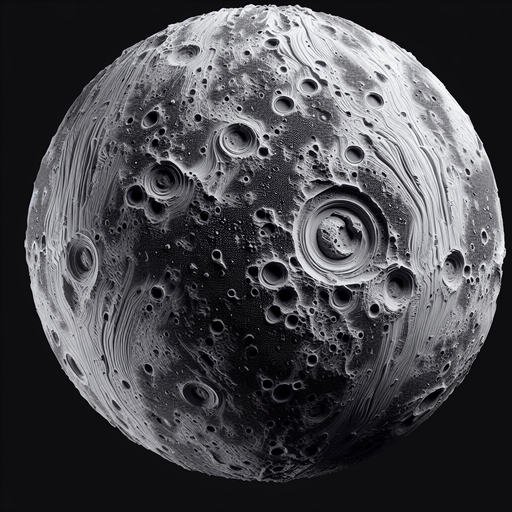 Meteor, highly detailed Single Game Texture. In-Game asset. 2d. Blank background. High contrast. No shadows.