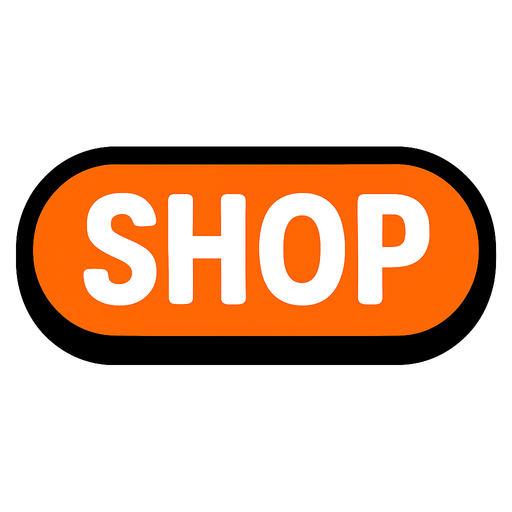 shopButton.
In-Game asset.  2d.  High contrast.  No shadows