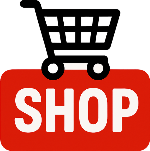 Shop button yap ama market sepeti şeklinde olsun.
In-Game asset.  2d.  High contrast.  No shadows