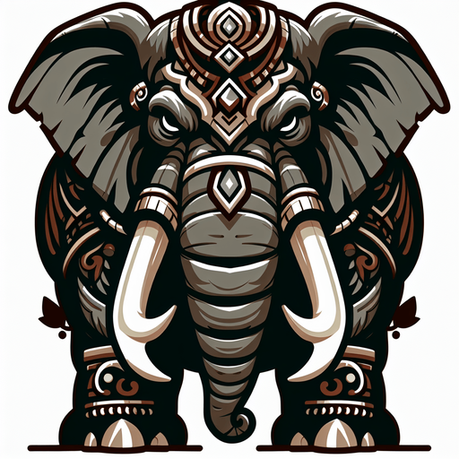 A good but dangerous elephant. Warcraft 3 art.
Single Game Texture. In-Game asset. 2d. High contrast. No shadows.