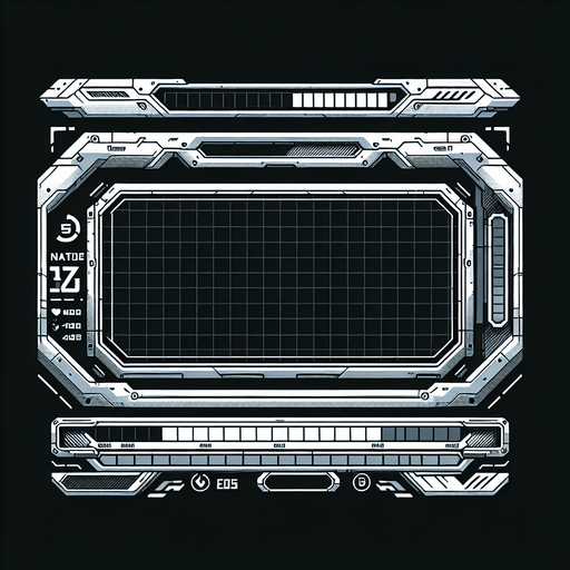 A 2D bar-style background asset with a sleek frame or container design to display nitro, health, or score bars in a street racing game HUD..
Single Game Texture.  In-Game asset.  2d.  Blank background.  High contrast.  No shadows