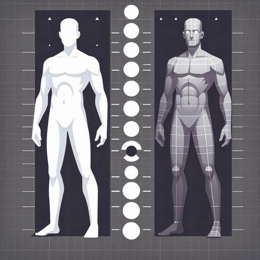 Human.
Single Game Texture. In-Game asset. 2d. Blank background. High contrast. No shadows.