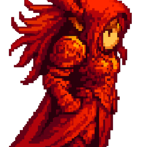 Arka plan yok olmalı 
Güçlü bir kızıl savaşçı