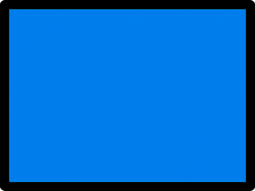 crea la imagen de un rectangulo azul simple.
In-Game asset.  2d.  High contrast.  No shadows