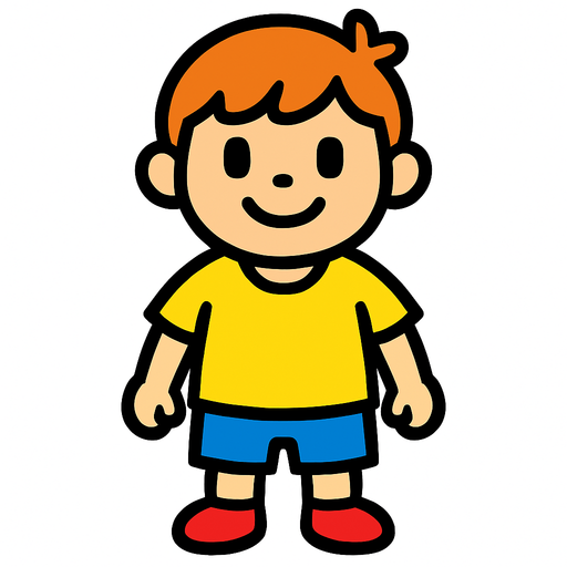 Enfant.
In-Game asset.  2d.  High contrast.  No shadows