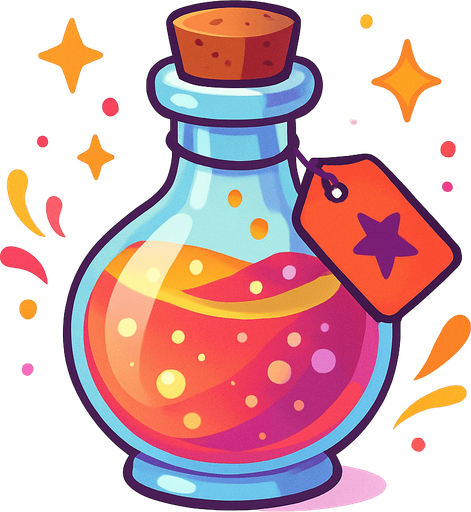 A magic potion.
No shadows