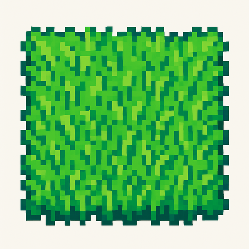 cesped pixelart.
In-Game asset.  2d.  High contrast.  No shadows