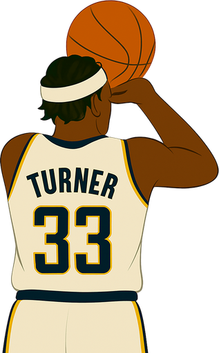 Change picture so his hands are down preparing to shoot