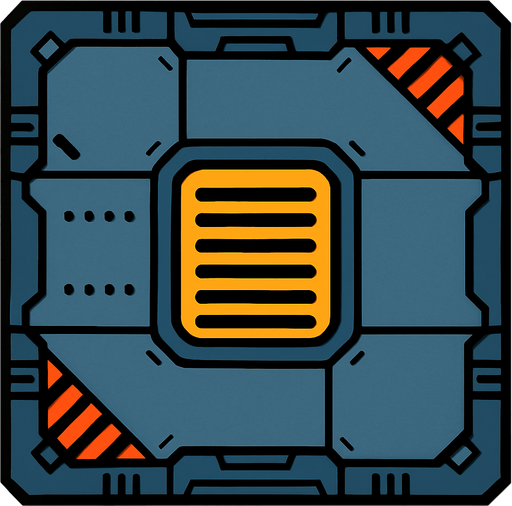 shipFloor casella.
In-Game asset.  2d.  High contrast.  No shadows