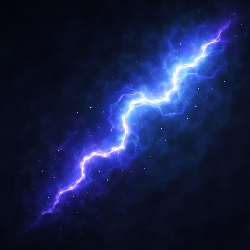 magic bolt traveling in air
