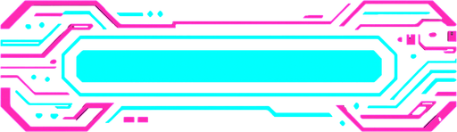 Cyberpunk style lane divider for music rhythm game that is horizontal and used for judging the touching of rhythm 
In-Game asset.  2d.  High contrast.  No shadows